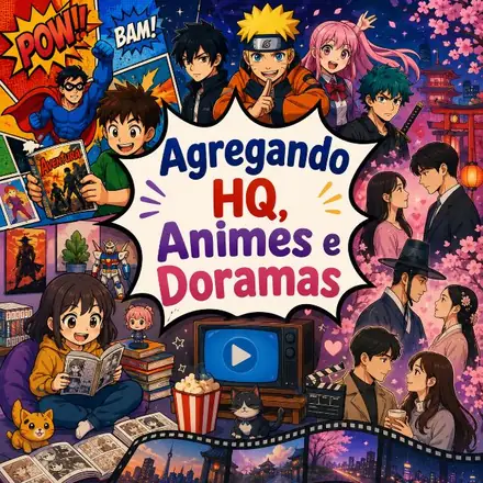 Imagem do grupo Ag HQ, Anime e Dorama📚