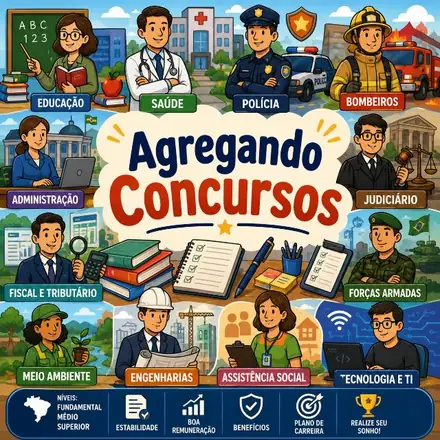Imagem do grupo Agregando Concursos π