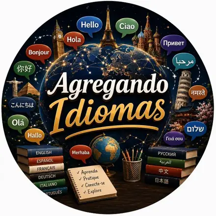 Imagem do grupo Agregando Idiomas🗺️
