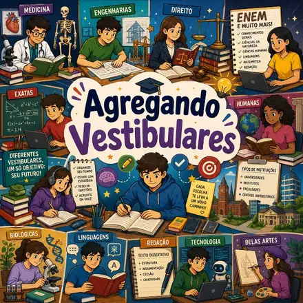 Imagem do grupo Agregando Vestibulares 📝