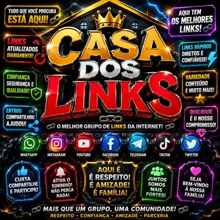 Imagem do grupo ๐ฉCASA DOS LINKS ๐ด