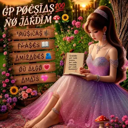 Imagem do grupo G̸P̸ D̸E̸ A̸M̸I̸Z̸A̸D̸E̸S̸ P̸O̸E̸S̸I̸A̸S̸ N̸O̸ J̸A̸R̸D̸I̸M̸ F̸R̸A̸S̸E̸S̸ E̸ L̸I̸N̸K̸S̸ ?̸?̸