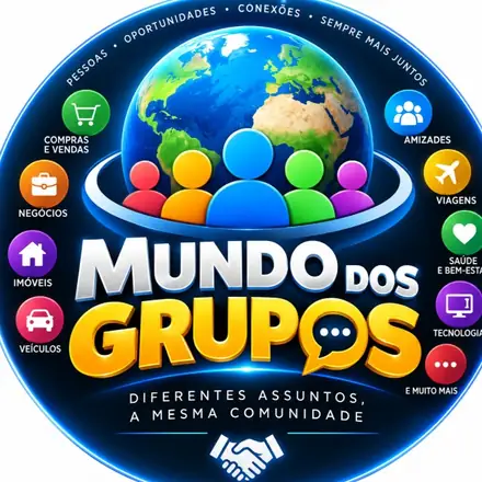 Imagem do grupo 🌍𝐌𝐮𝐧𝐝𝐨 𝐝𝐨𝐬 𝐆𝐫𝐮𝐩𝐨𝐬🌍