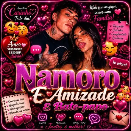 Imagem do grupo ❤️Namoro amizades e bate papos❤️